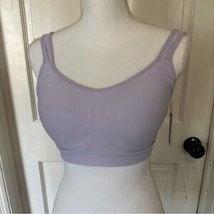 Truekind Daily Comfort Wireless‎ Shaper Bra Lavender Size Large